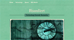 Desktop Screenshot of bisonvert.net